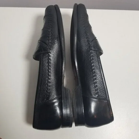 Mezlan Mens Saragossa Handmade in Spain Genuine Crocodile Loafers Sz 9M
